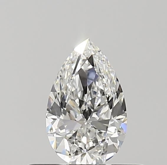 Pear 0.40ct D IF