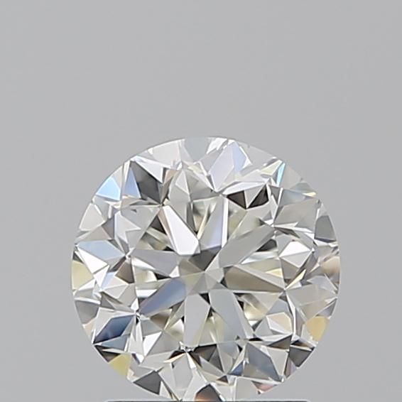 Round brilliant cut natural diamond with exceptional sparkle and clarity