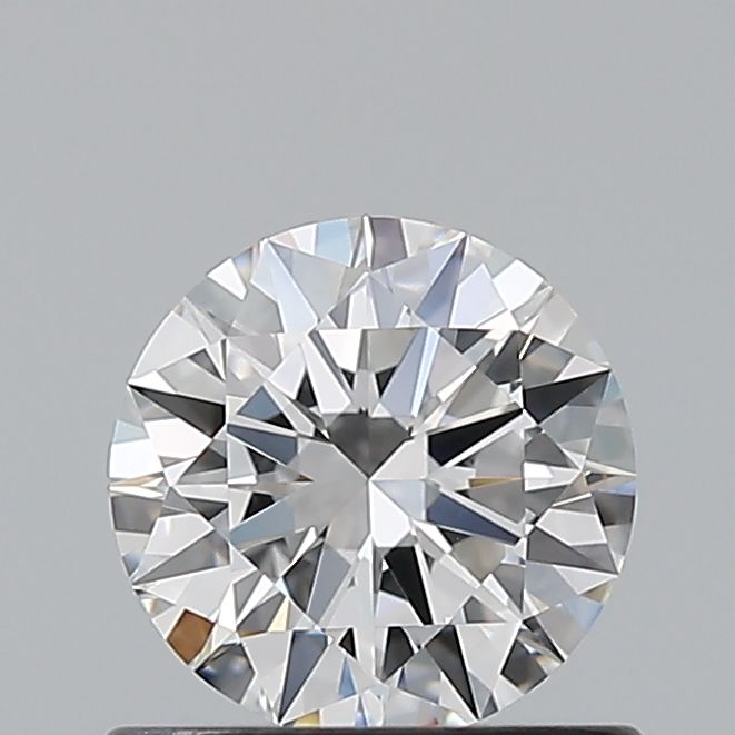Round brilliant cut diamond with exceptional sparkle and clarity, ideal for engagement rings and fine jewelry.