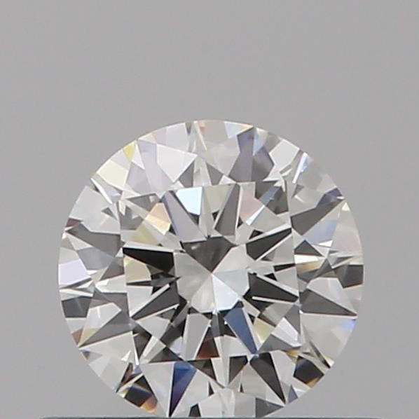 Round brilliant cut diamond with exceptional sparkle and clarity, showcasing precise facets and brilliance.