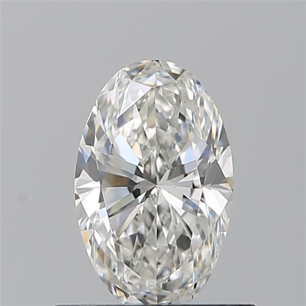 Oval cut natural diamond with brilliant facets, ideal for engagement rings and fine jewelry