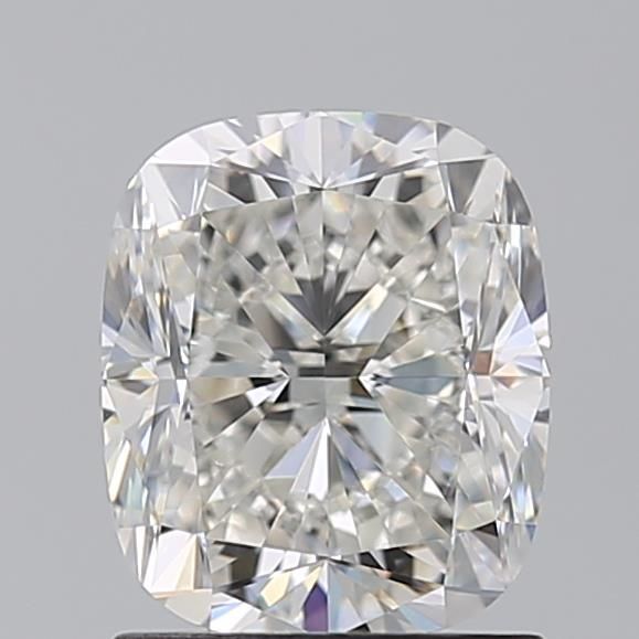 Cushion cut diamond with brilliant facets, ideal for engagement rings and fine jewelry