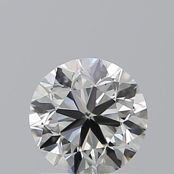 Round brilliant cut diamond with sparkling facets, ideal for engagement rings or custom jewelry
