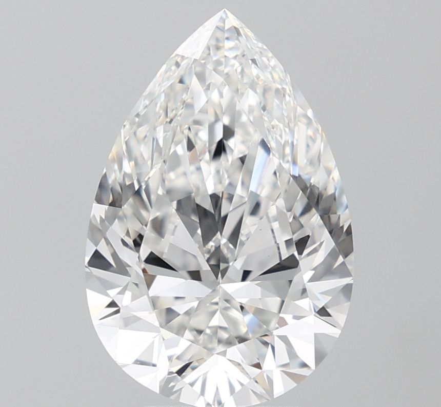 Pear 4.01ct F VS1