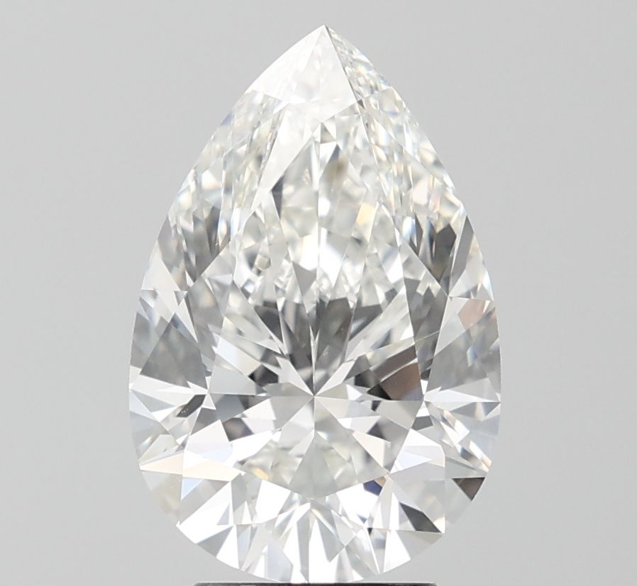 Pear 4.03ct G VVS2
