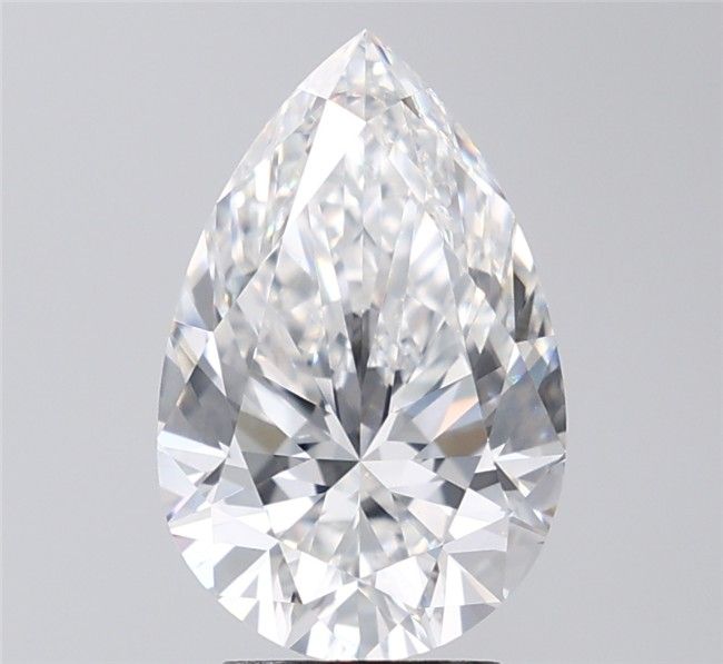 Pear 2.91ct D VS1