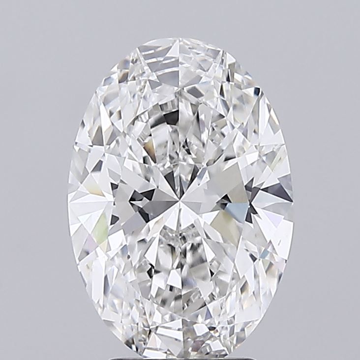 Oval 3.23ct F VS1
