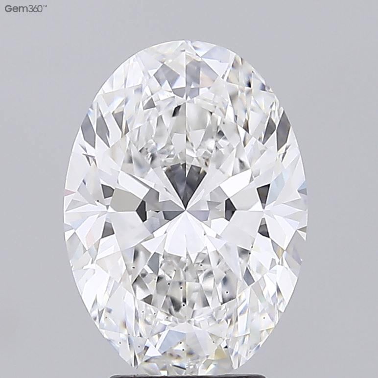 Oval 4.52ct E VS2