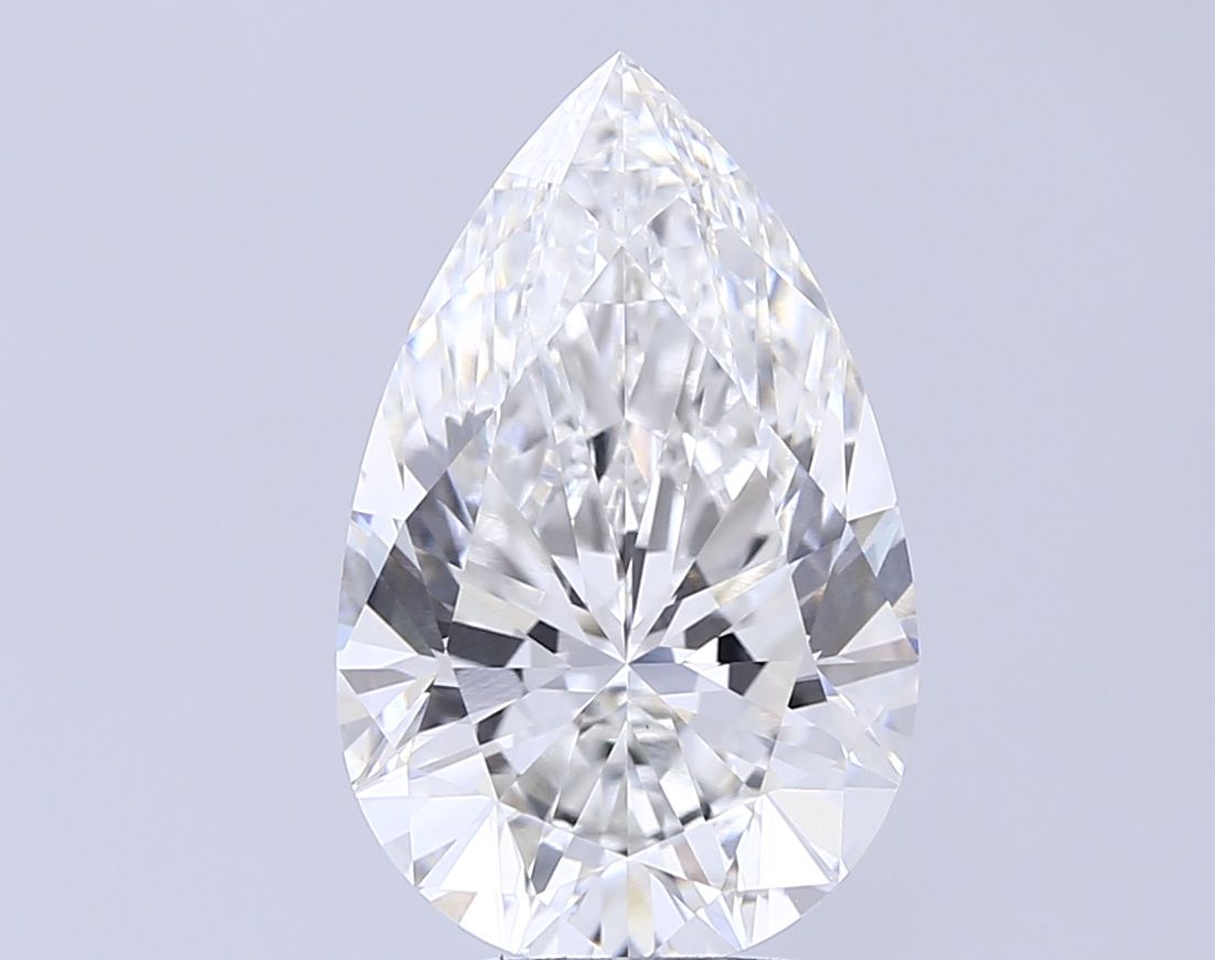 Pear 5.02ct F VS1