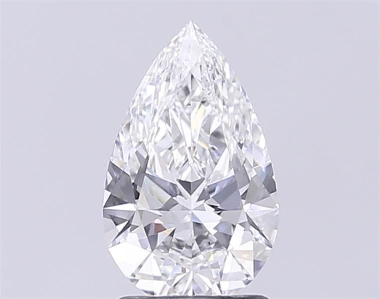 Pear 3.57ct G VVS2