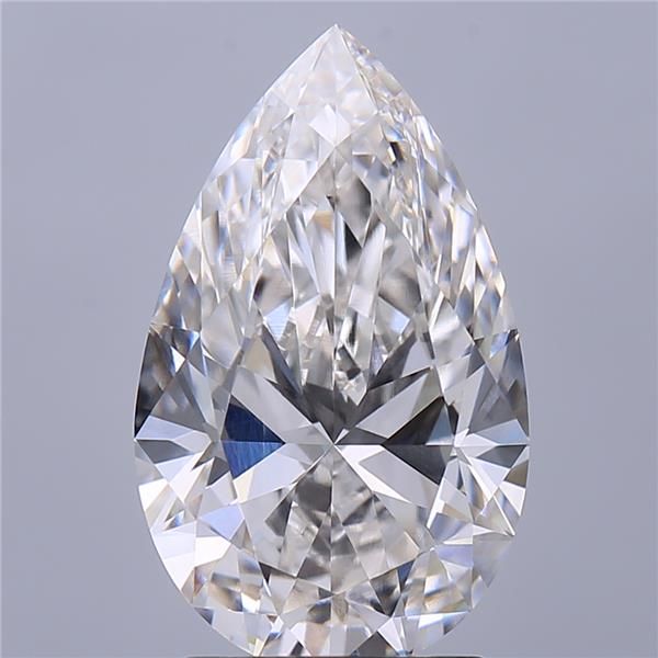 Pear 2.09ct F VVS2