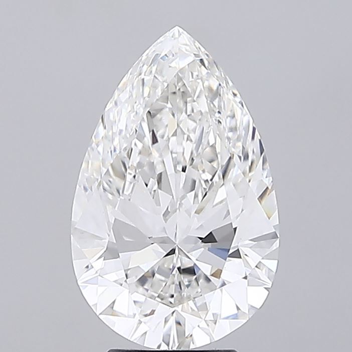 Pear 5.02ct F VVS2