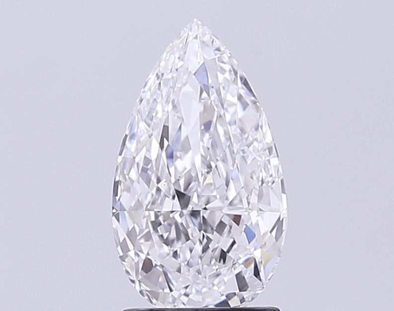 Pear 2.08ct D VS1