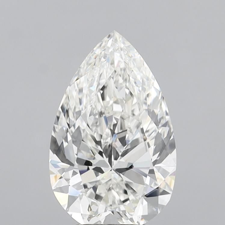 Pear 4.02ct G VVS2