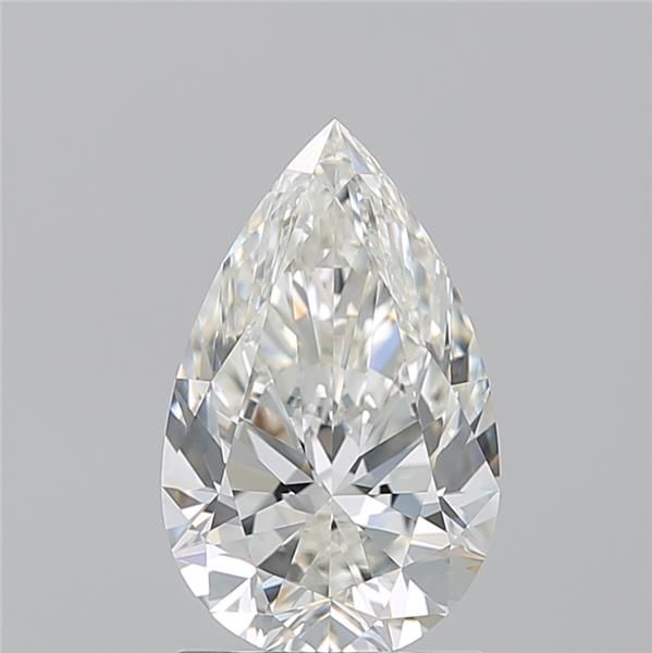 Pear 1.58ct H VVS1