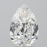 Pear 1.70ct D SI1