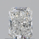 Radiant cut diamond with brilliant facets, showcasing clarity and sparkle for engagement rings or fine jewelry.