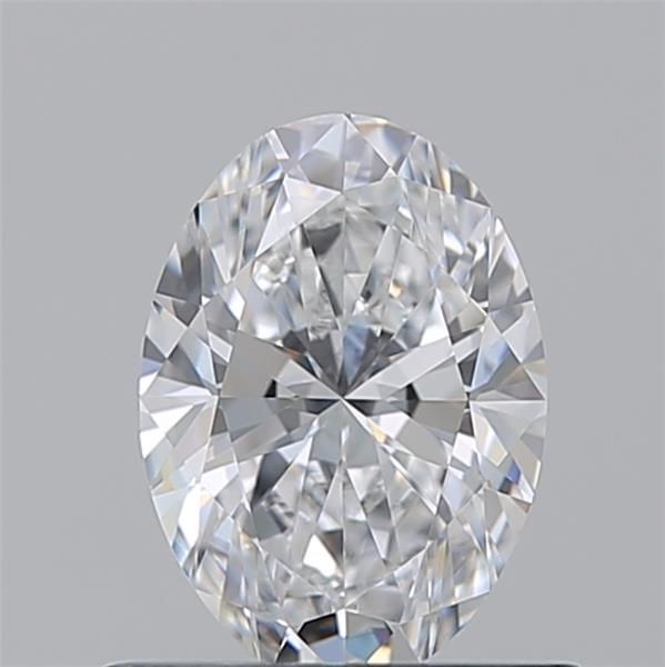 Oval cut natural diamond with brilliant facets, ideal for engagement rings and fine jewelry