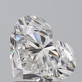 Sparkling heart-shaped diamond with brilliant facets, ideal for engagement rings or luxury jewelry