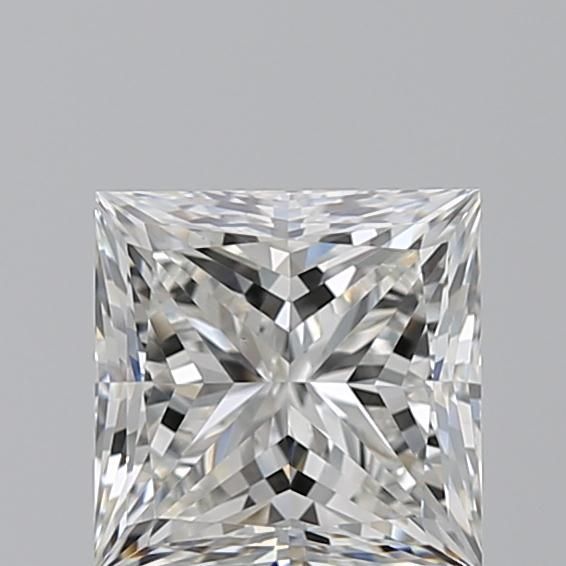 Sparkling princess cut diamond with brilliant facets, ideal for engagement rings or custom jewelry