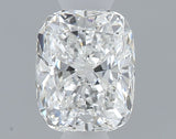 Radiant cut diamond with brilliant facets, showcasing sparkle and clarity for engagement rings or fine jewelry.