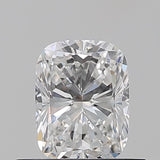 Radiant cut diamond with brilliant facets, showcasing clarity and sparkle for engagement rings or fine jewelry.