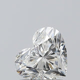 Sparkling heart-shaped diamond, ideal for custom engagement rings and fine jewelry