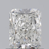 Radiant cut diamond with brilliant facets, showcasing clarity and sparkle for engagement rings or fine jewelry