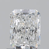 Radiant cut diamond with brilliant facets, showcasing clarity and sparkle for engagement rings or fine jewelry
