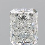 Radiant cut diamond with brilliant facets, natural or lab-grown, certified for quality and sparkle