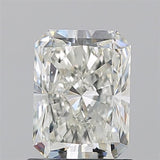 Radiant cut diamond with brilliant facets, showcasing clarity and sparkle for engagement rings or fine jewelry
