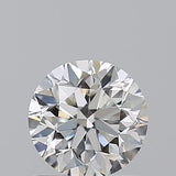 Round brilliant cut natural diamond with exceptional sparkle and clarity, ideal for engagement rings