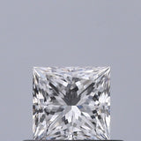 Princess cut diamond with brilliant facets, natural or lab-grown, certified quality for jewelry settings
