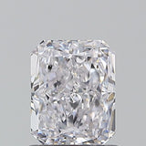 Radiant cut diamond with brilliant facets, showcasing clarity and sparkle for engagement rings or fine jewelry.