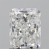 Radiant cut diamond with brilliant facets, ideal for engagement rings and fine jewelry