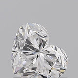 Sparkling heart-shaped diamond with brilliant facets, ideal for engagement rings or luxury jewelry.
