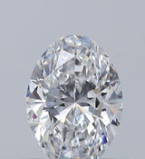 Oval 0.42ct D IF