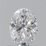 Oval cut natural diamond with brilliant facets, ideal for engagement rings and fine jewelry