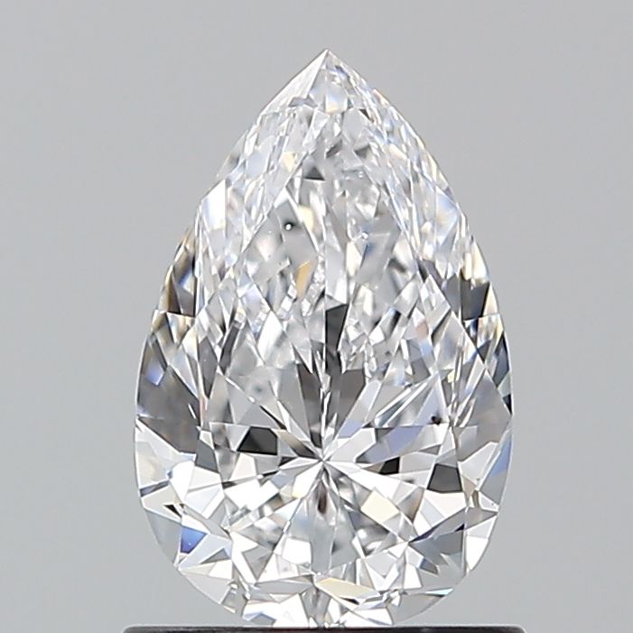 Pear 1.00ct D VS2