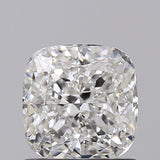 Radiant cushion cut diamond with brilliant facets, ideal for engagement rings and fine jewelry