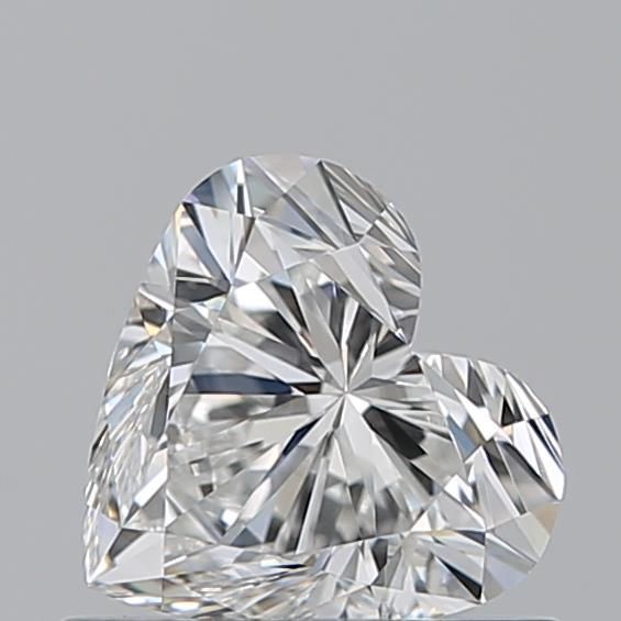 Sparkling heart-shaped diamond with brilliant facets, ideal for engagement rings or luxury jewelry