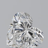 Sparkling heart-shaped diamond with brilliant facets, ideal for engagement rings or luxury jewelry