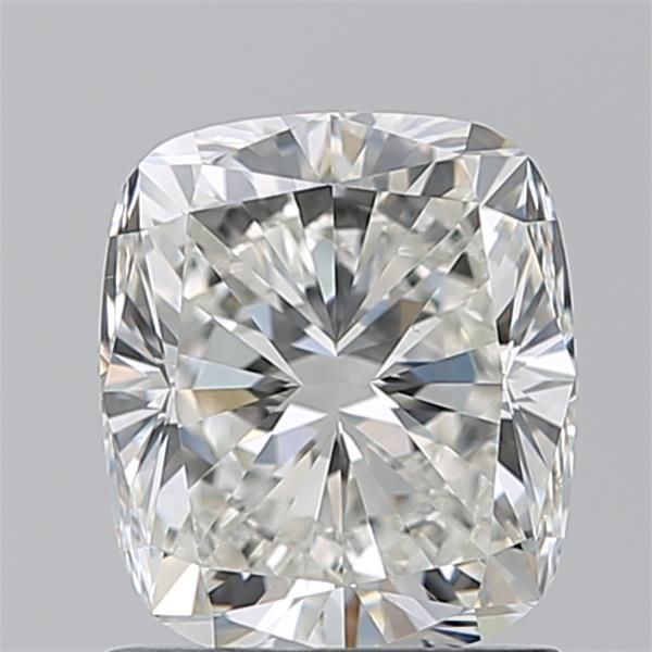 Radiant cushion-cut diamond with brilliant facets, ideal for engagement rings and fine jewelry
