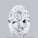 Oval 0.43ct D VS2
