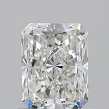 Radiant cut diamond with brilliant facets, showcasing sparkle and clarity for engagement rings or fine jewelry