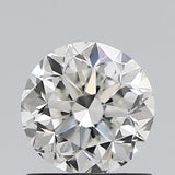 Round brilliant cut natural diamond with exceptional sparkle and clarity, ideal for engagement rings or fine jewelry.