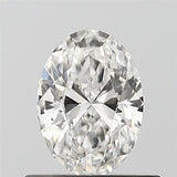 Oval 0.50ct F IF