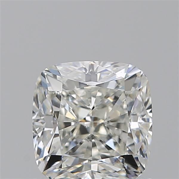 Sparkling cushion cut diamond with brilliant facets, ideal for engagement rings and fine jewelry