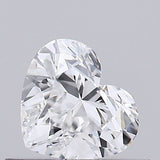 Sparkling heart-shaped diamond with brilliant facets, ideal for engagement rings or luxury jewelry