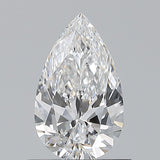 Sparkling pear-shaped diamond with brilliant facets, ideal for engagement rings and fine jewelry